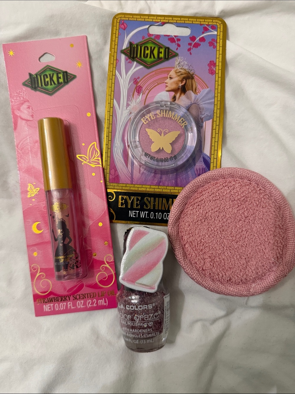 Wicked Pink Eye Shimmer & Lip Gloss Set - Pink